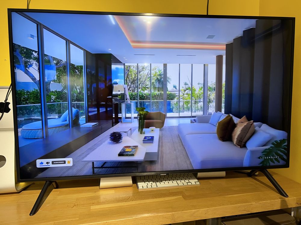 4K Телевізор 55” Samsung, Smart TV, WiFi, Т2