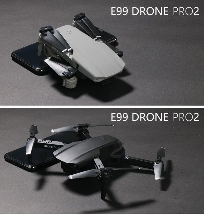 Квадрокоптер E99 Pro 2 – дрон з 4K і HD камерами FPV до 20 хв з кейсом