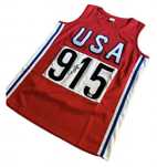Camisola autografada Carl Lewis