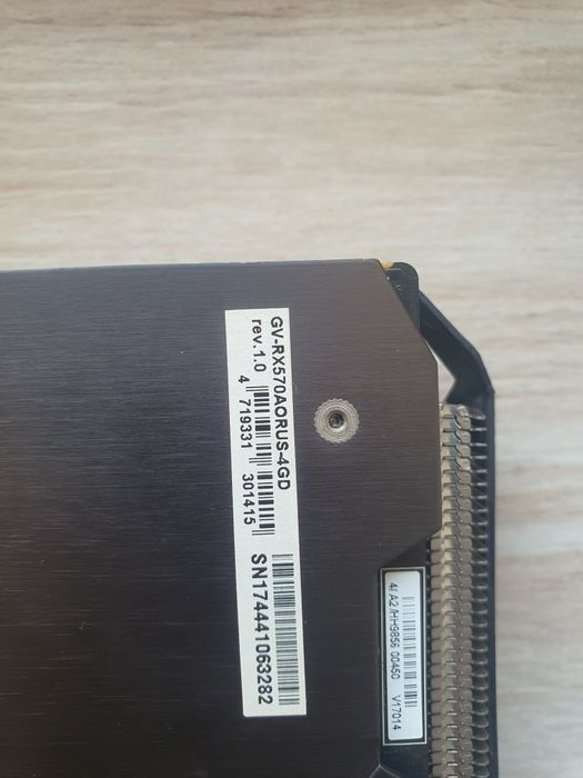 Karta graficzna Aorus Rx570 4Gb