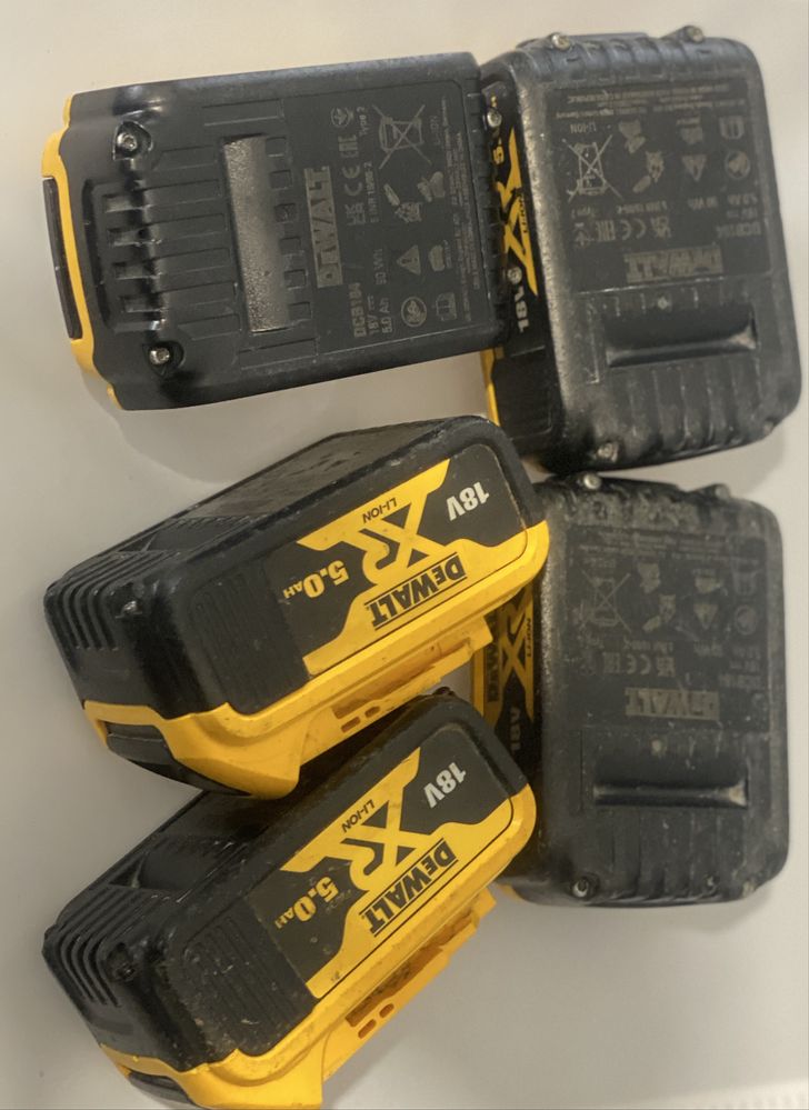 Akumulatory / Baterię Dewalt Flexvolt XR 5ah / 6ah /9ah 2022/