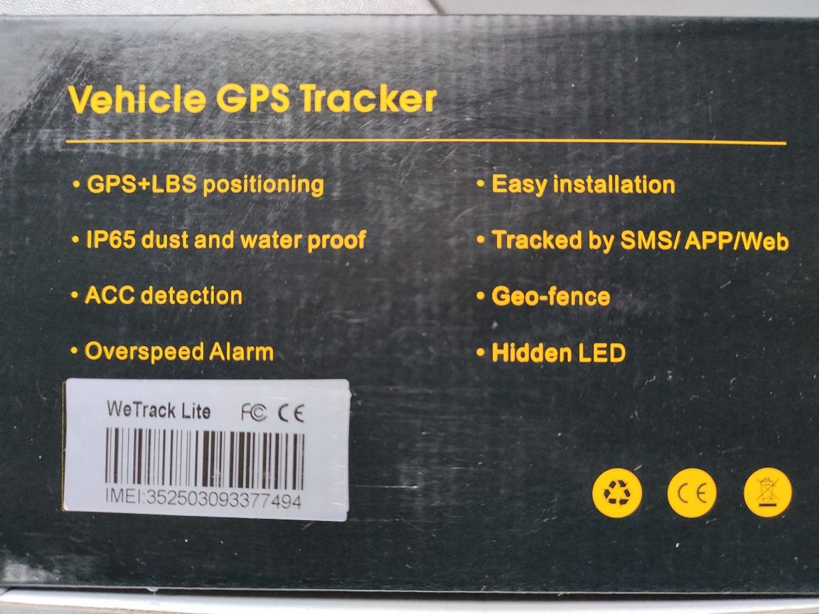 Мініатюрний GPS трекер Concox WeTrack Lite