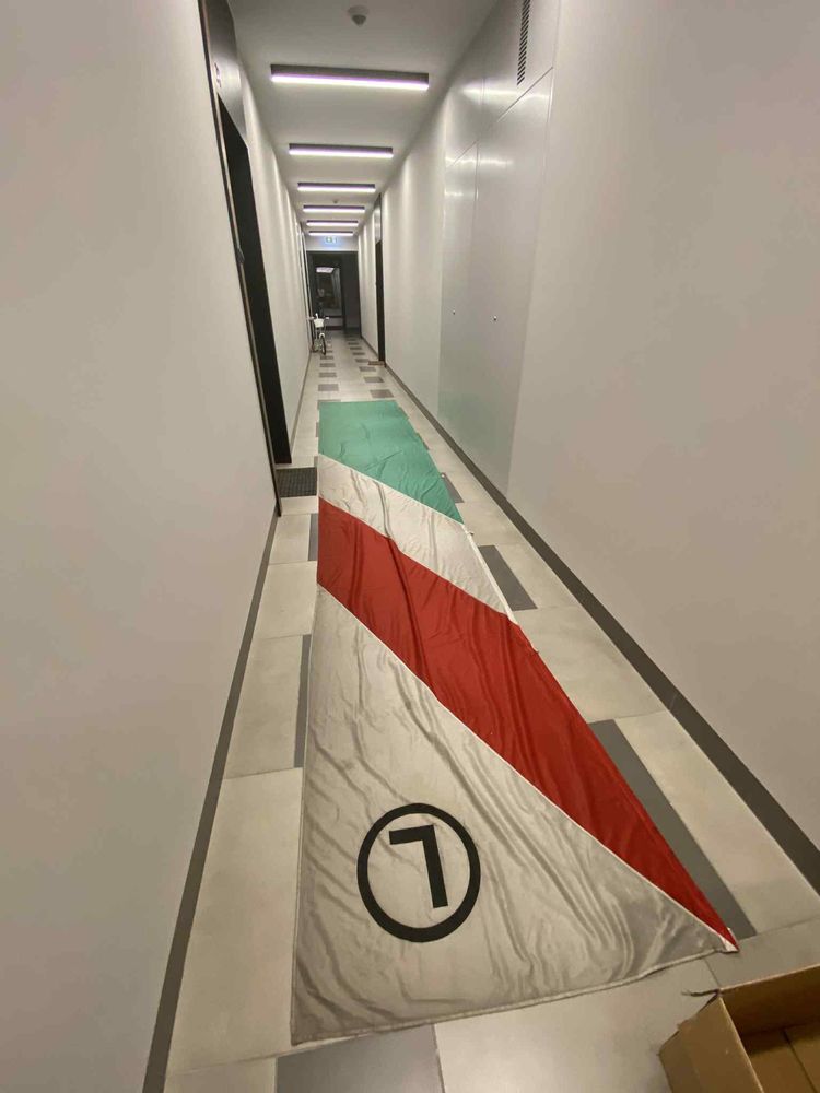 Maszt Legia Warszawa ze starego stadionu