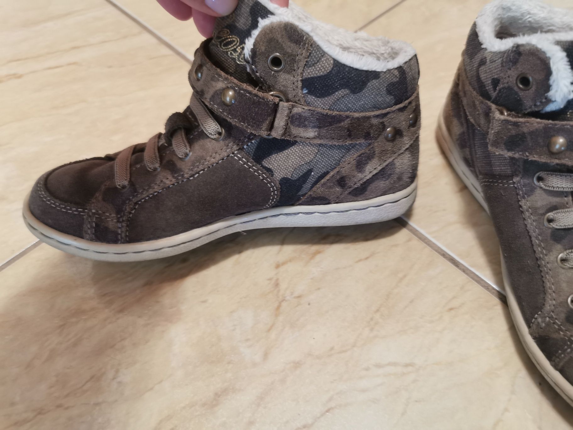 Geox r. 31 trampki botki jesienne buty bdb skóra naturalna bdb