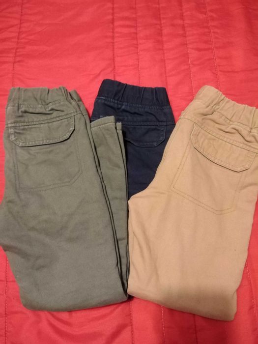 Calças forradas 5/6 anos 108/113 cm