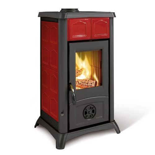 La Nordica Gemma - piec z fajerką na drewno 6 kW