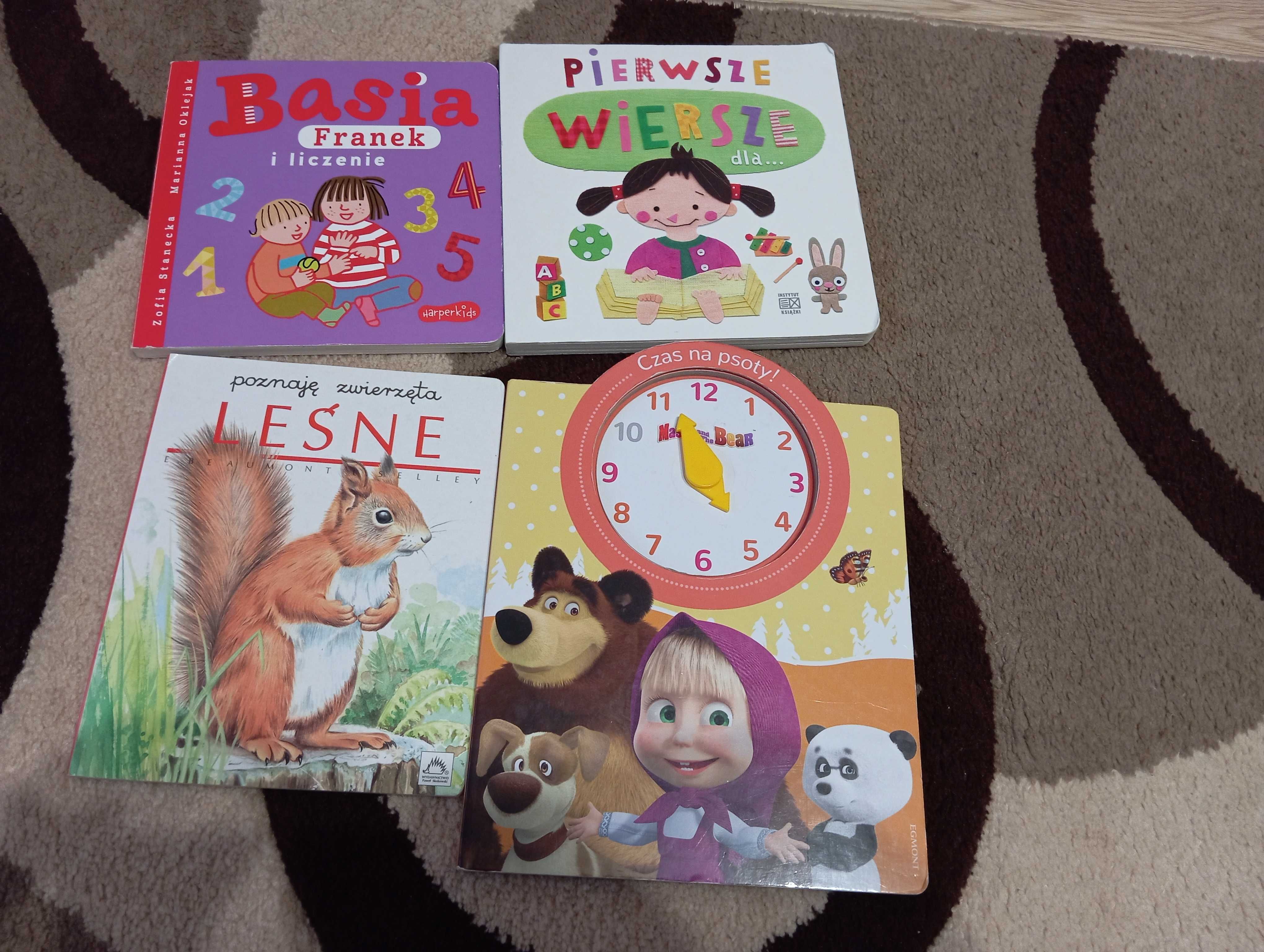 Książki dla dzieci, wiersze, Masza i niedźwiedź