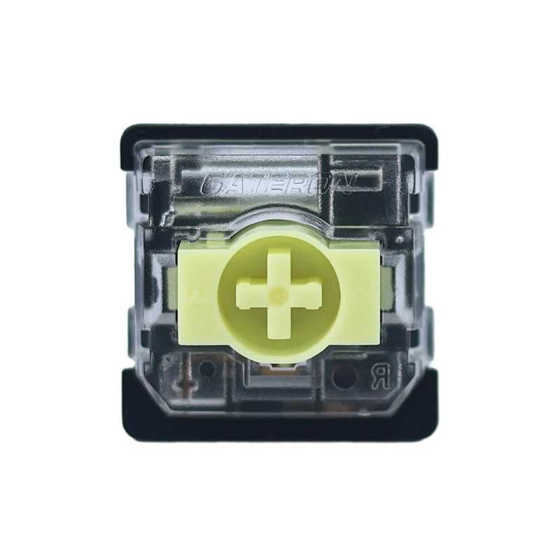 Gateron KS-33 Low Profile 2.0 Banana Switch pare Teclado mecânico
