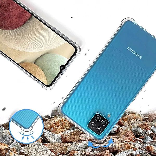 Etui Bezbarwne Elastyczne do Samsung Galaxy A12