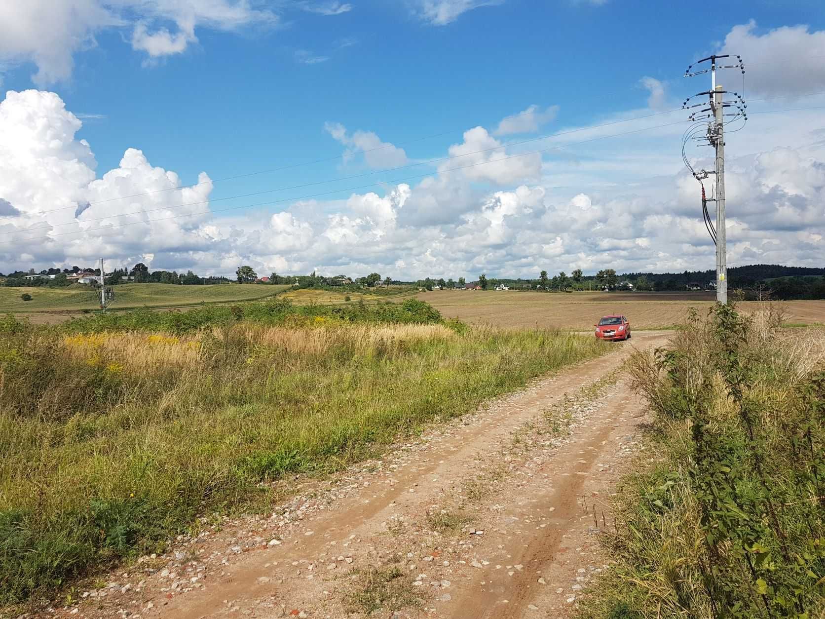 Działka budowlana 10 arów Nowe Miasto Lub.