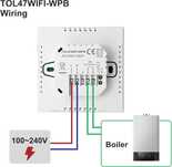 Termostat TOL47Wifi- WPB