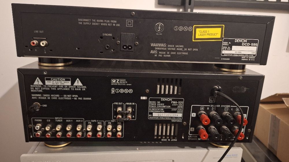 Denon PMA 920 i Denon DCD 595
