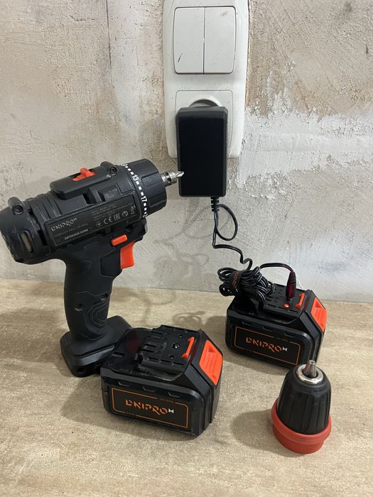 Шуруповерт Дніпро М дніпром 2 акб кейс днипром днипро м