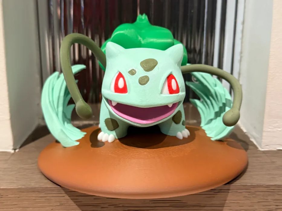 Figura de Ação Bulbasaur com Acessórios