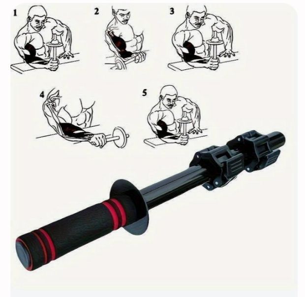 Гантеля ,гриф, армреслинг, спортинвентар