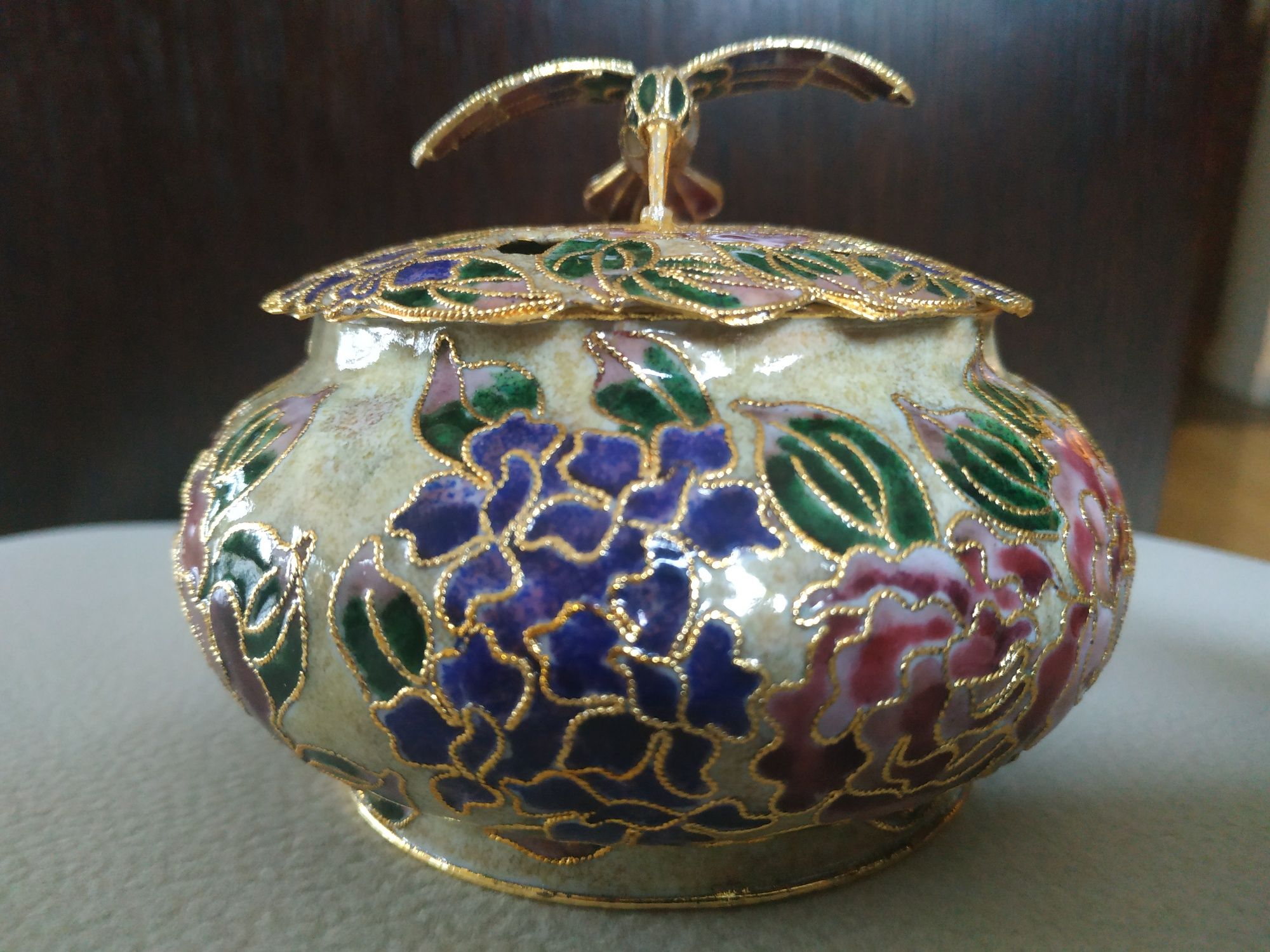 Szkatułka porcelanowa Victorian Treasures NOWA