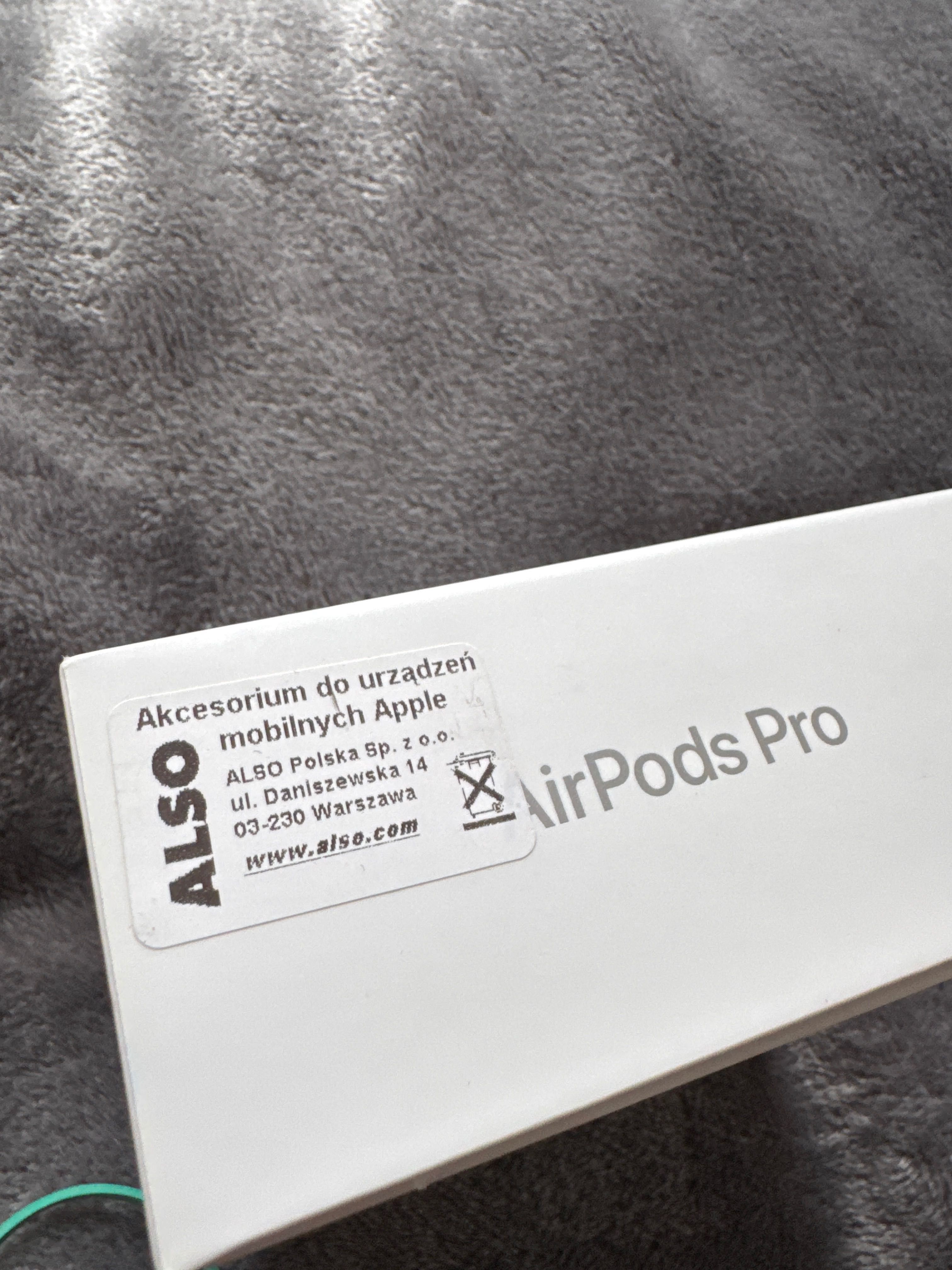 Oryginalna prawa lewa słuchawka AirPods Pro 2 Lightning Apple a2699