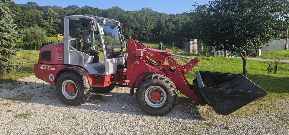 Weidemann Zamiana miniładowarka  ładowarka