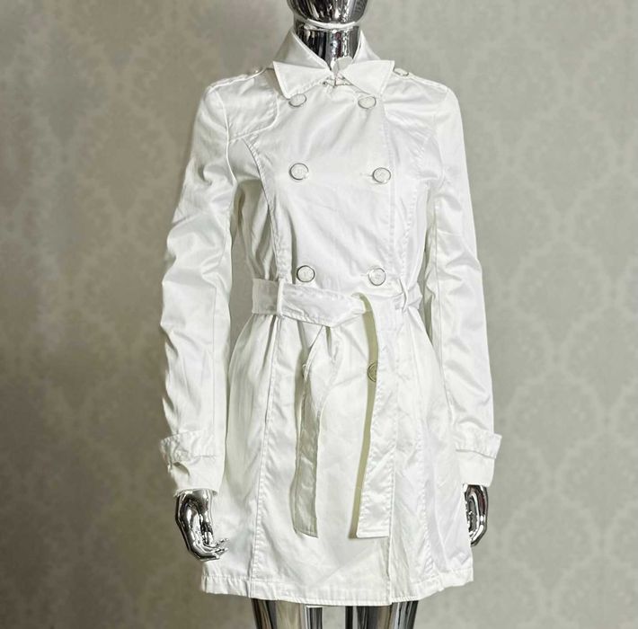 Płaszcz Damski Amisu biały rozmiar 36 / S