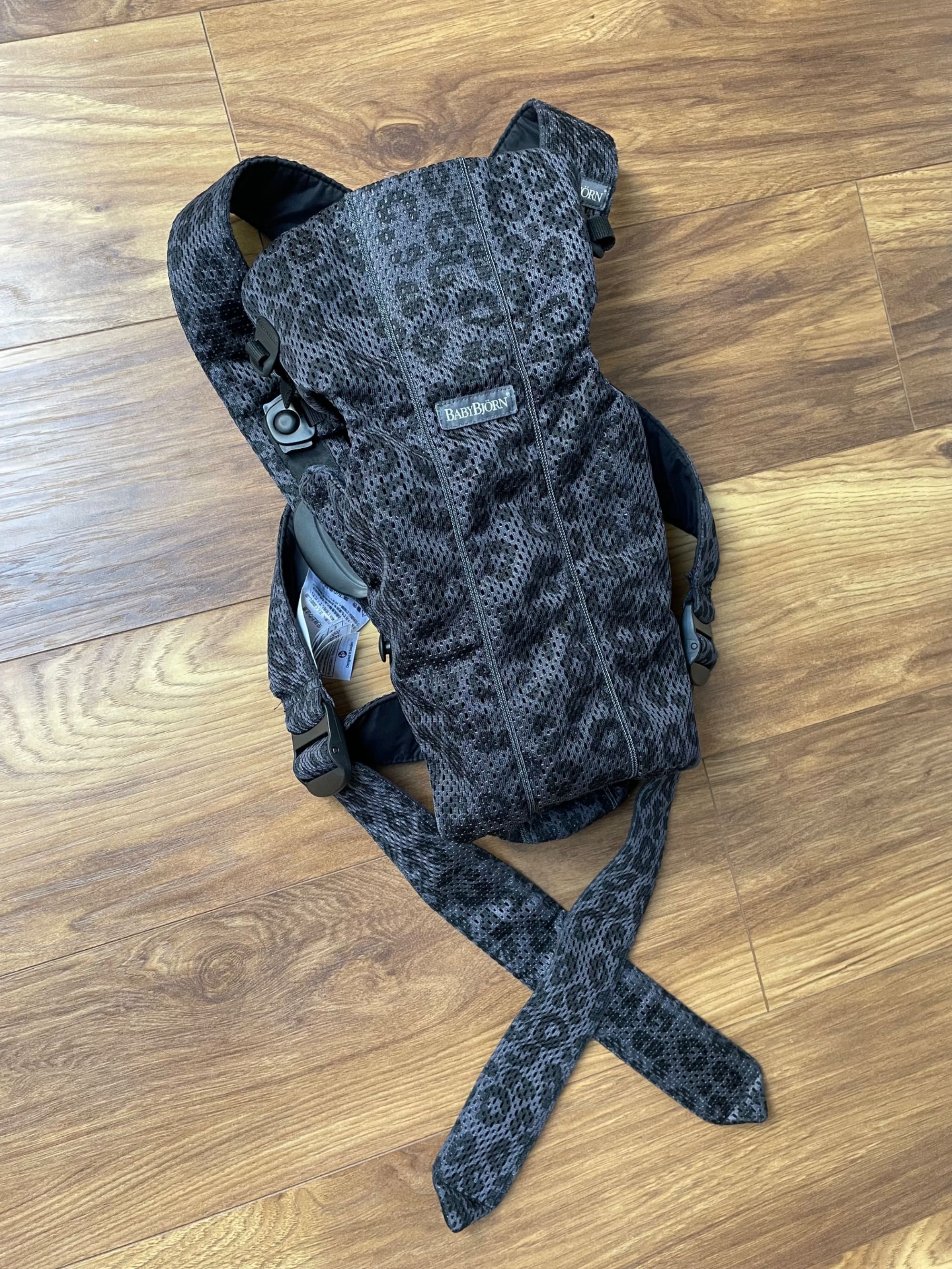 Nosidełko Babybjorn 3D mini mesh leopard