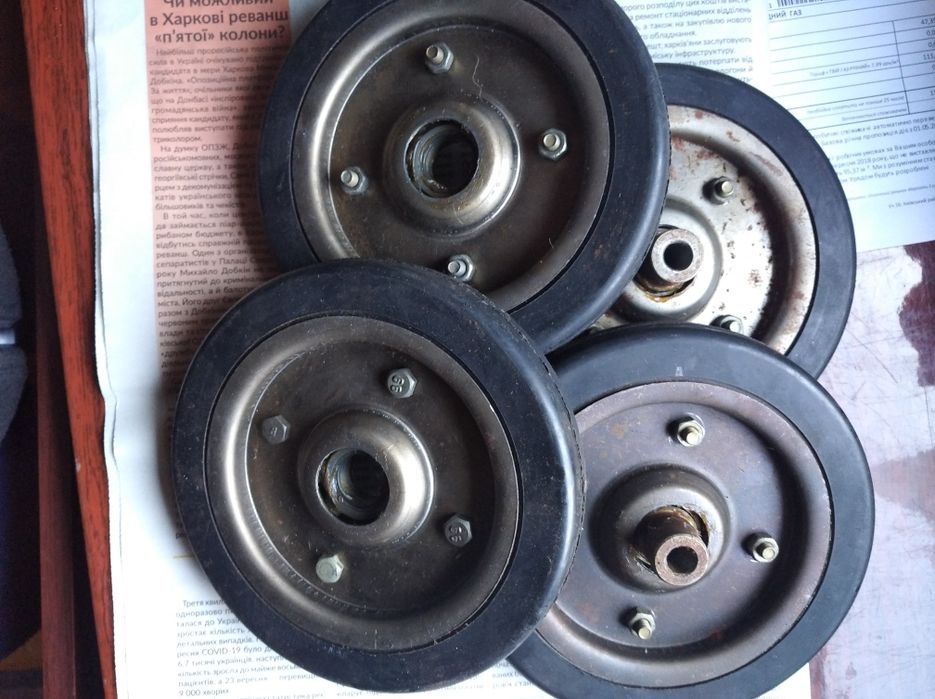 Продам надёжные колеса для различных тележек,тачек.