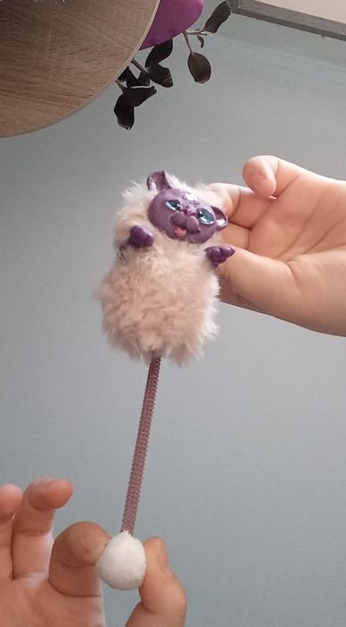 Інтер'єрні іграшки, казкові тваринки зроблені в змішанній техніці