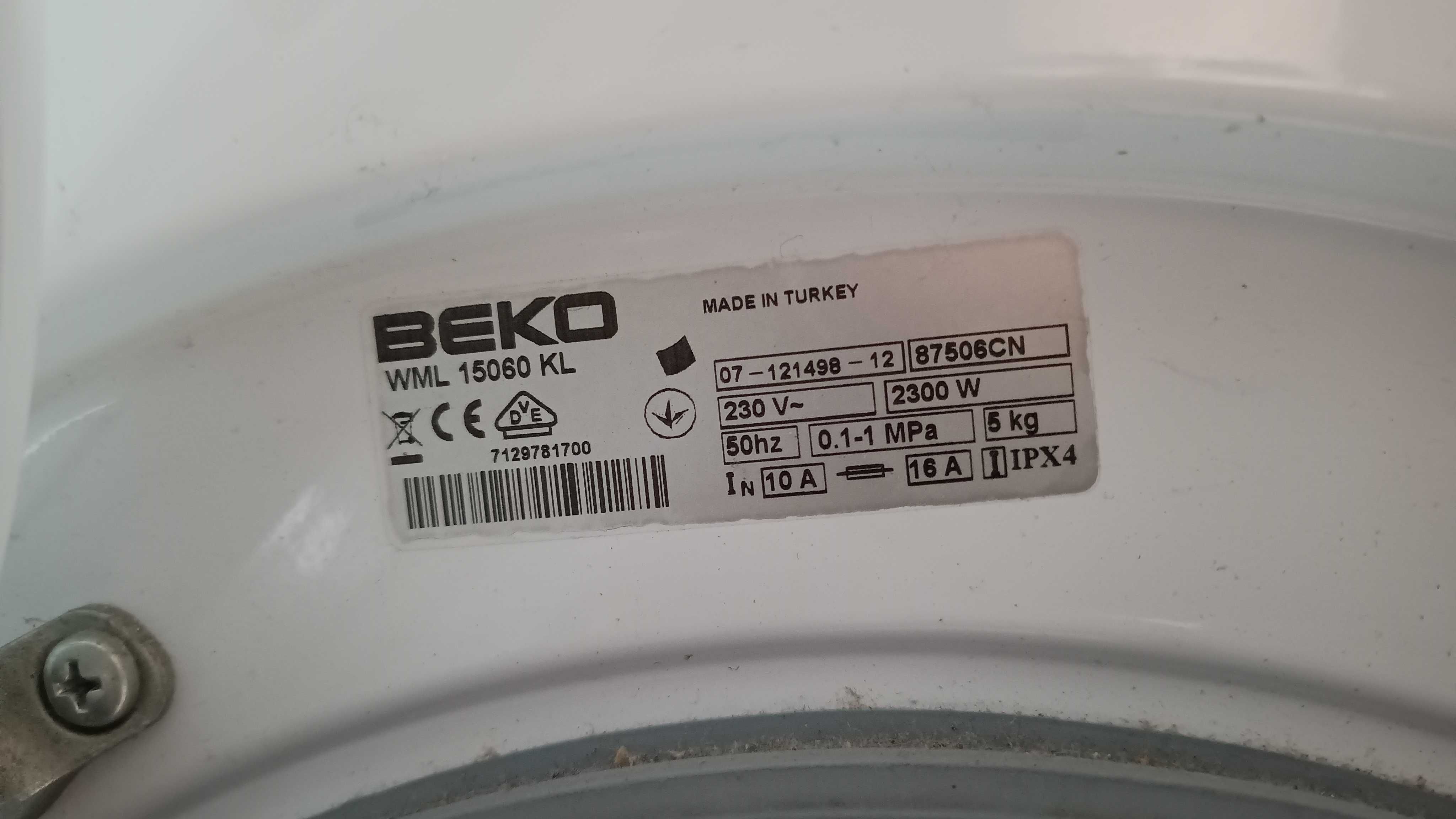 Maquina lavar roupa BEKO 5kg