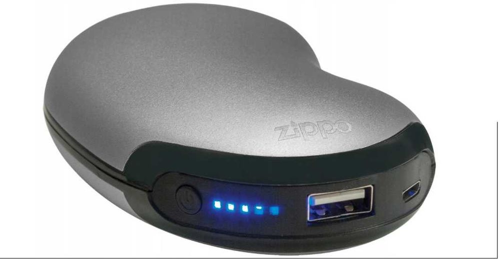 Heatbank Zippo 6 Powerbank Ogrzewacz Dłoni Srebrny