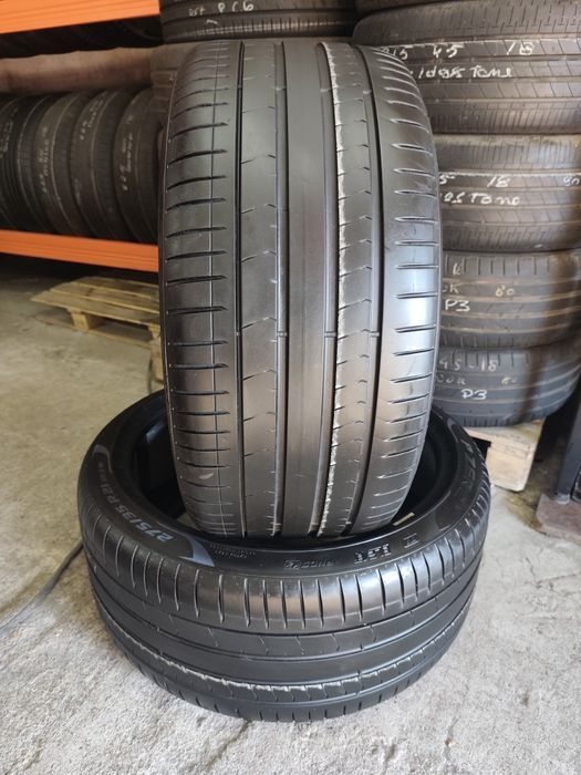 Pneus 275/35r21 Pirelli P Zero com 75% piso