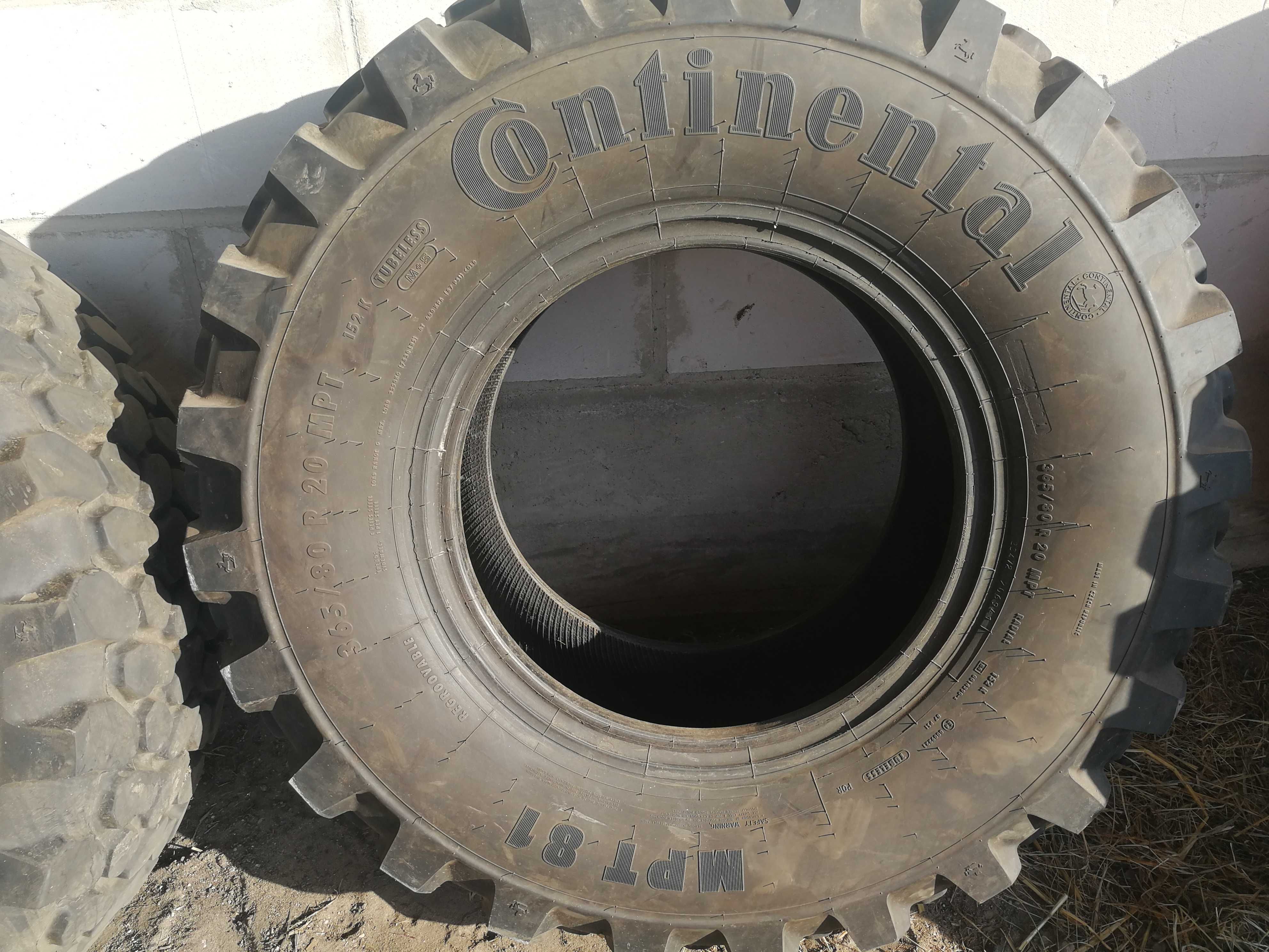 Opony radialne Continental 365/80R20 MPT 2 sztuki