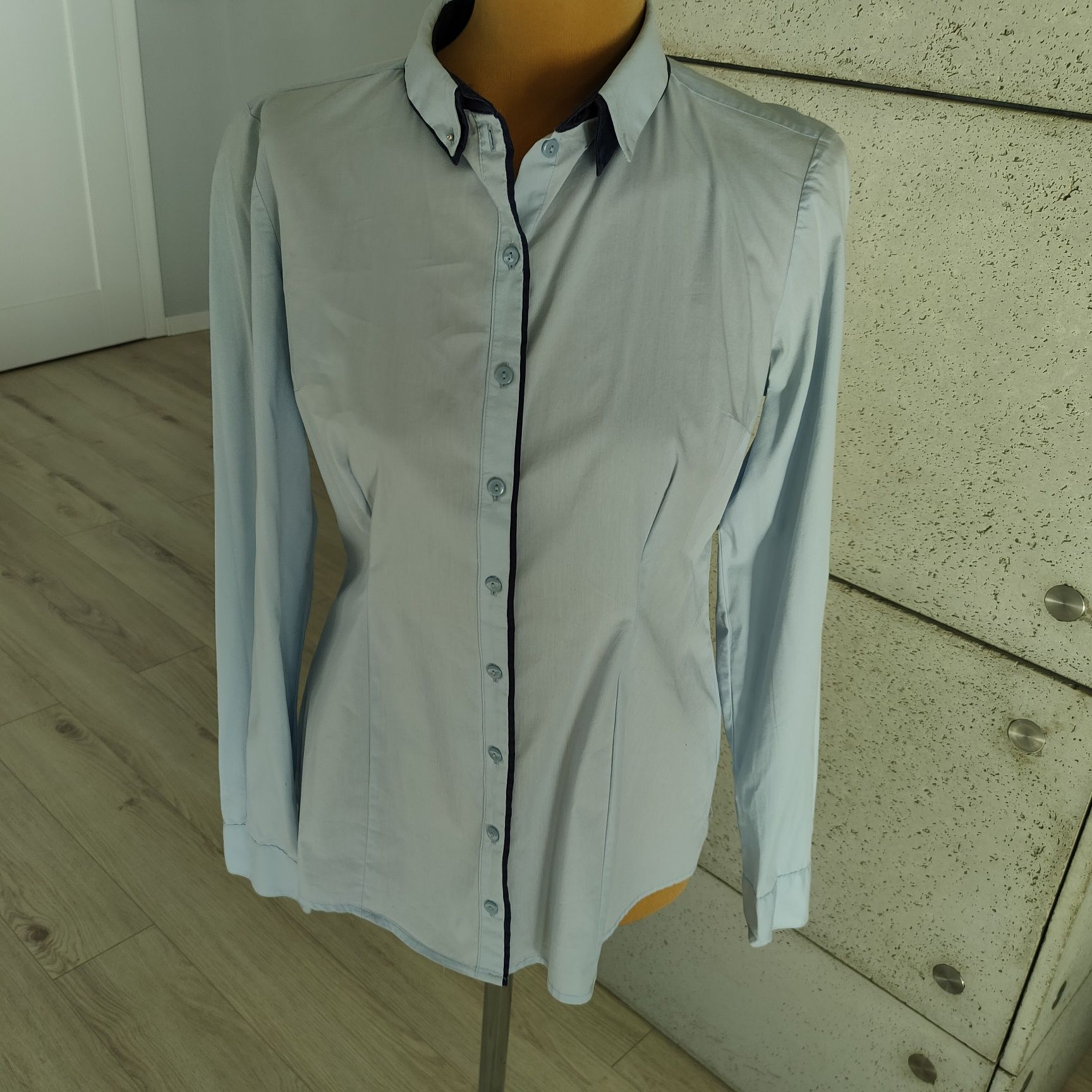 Koszula 38 Mohito błękitna elegancka biurowa