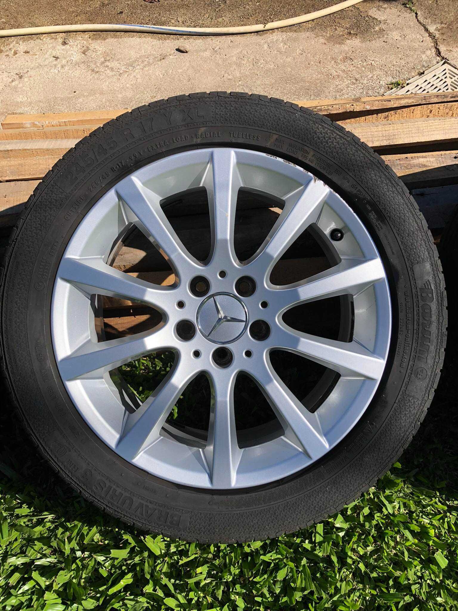 Jantes Mercedes 17 com pneus