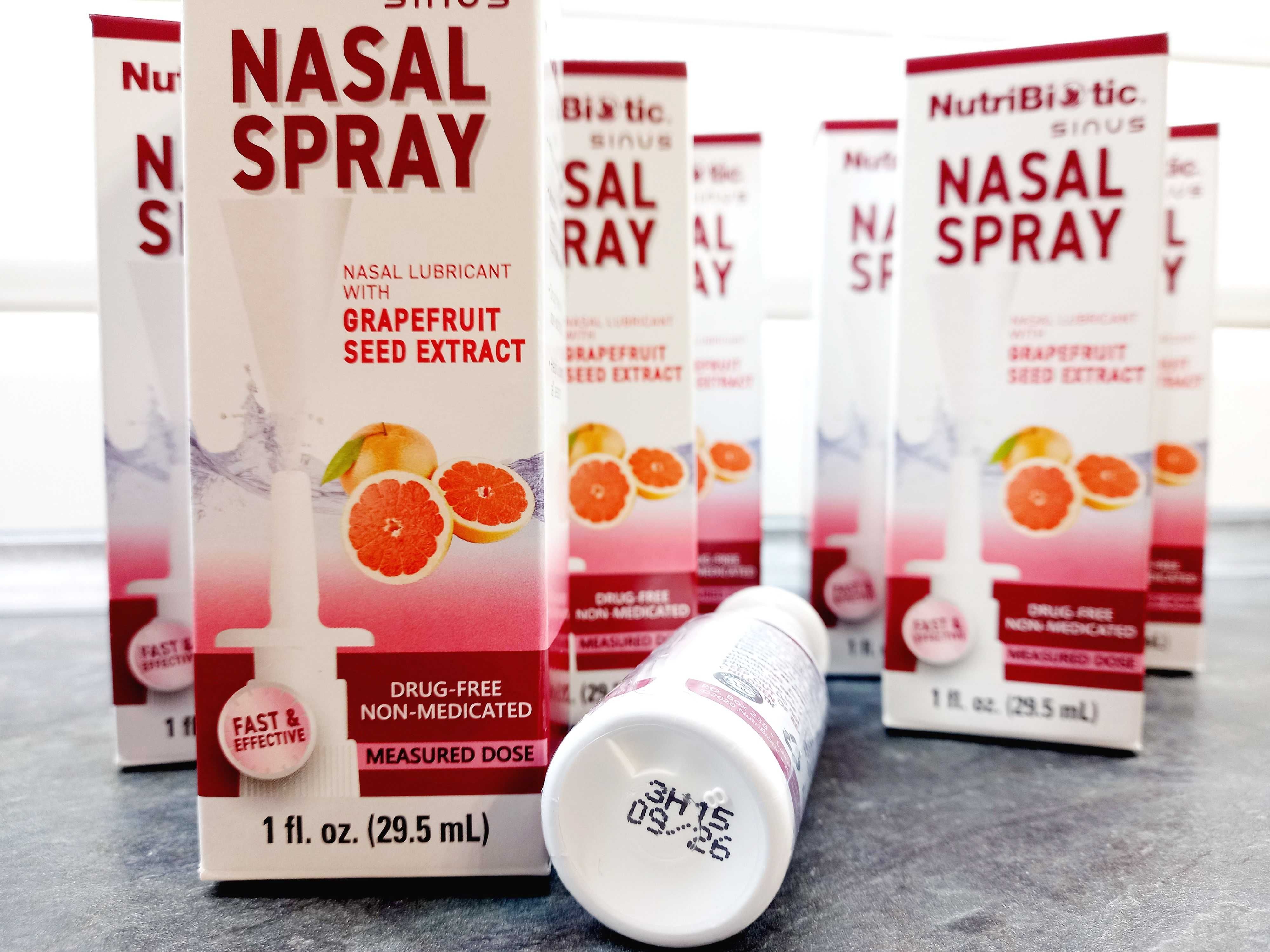 NutriBiotic, Nasal Spray (29,5 мл), назальный спрей от насморка