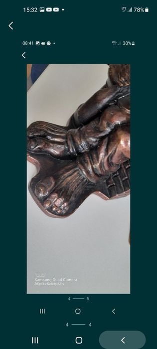 Figurka dziadka ,ciężka