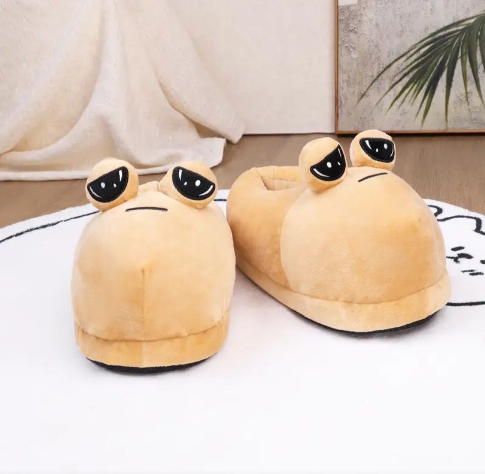 Pou słodkie kapcie