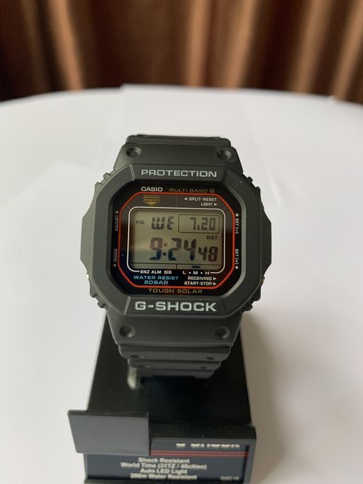Годинник Casio G-Shock GW-M5610U Tough Solar + Безкоштовна доставка!