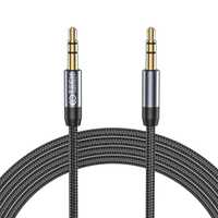 Kabel Aux Mini Jack Tech-Protect Ultraboost 3.5mm 150cm Czarny