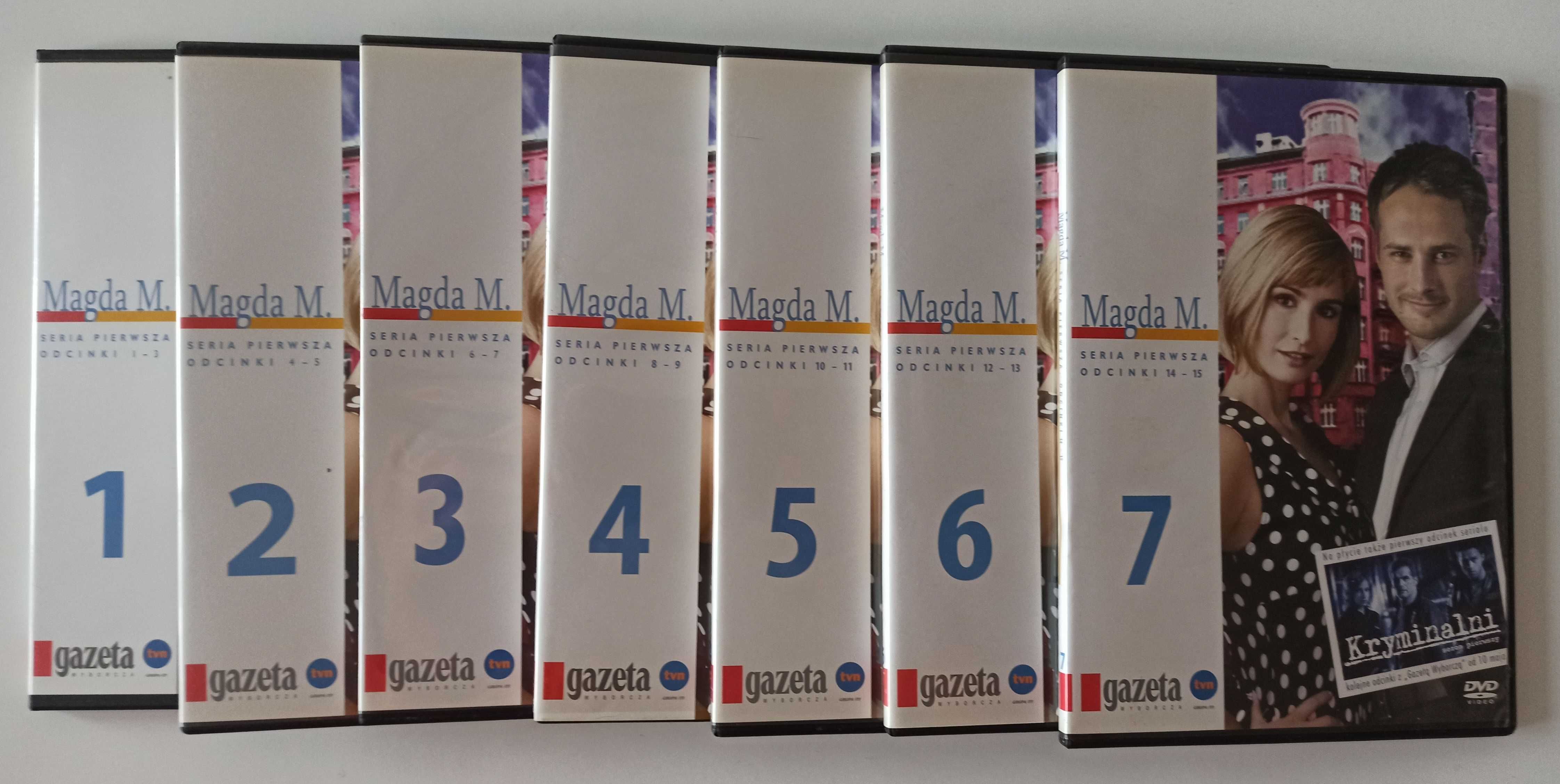 serial Magda M - sezon pierwszy 15 odcinków – 7x płyta DVD