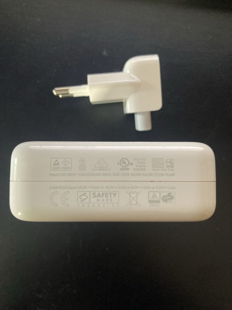 Adaptador/Carregador MagSafe 61W – Apple – Mod A1947