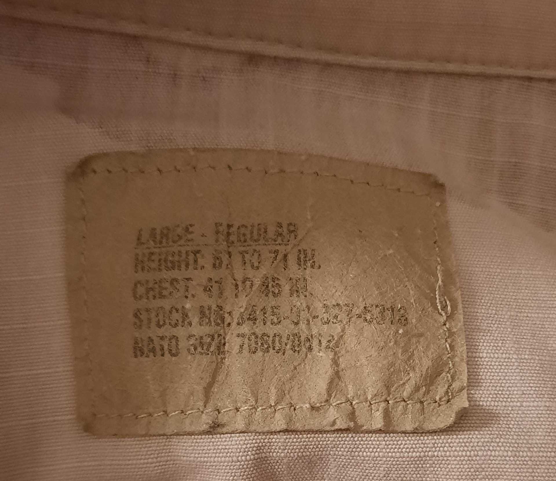 Oryginalna , natowska koszula moro - XL