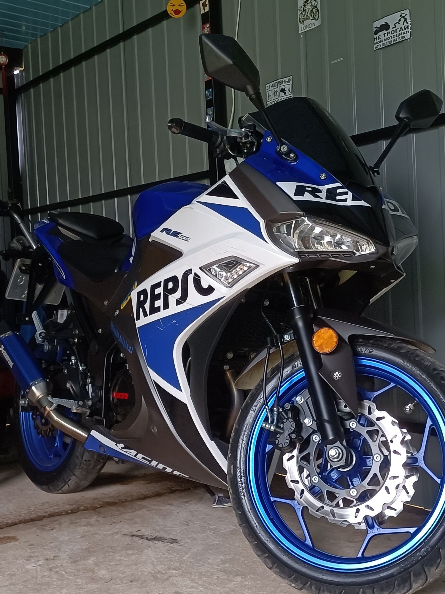 REPSOL ml 250 cbr