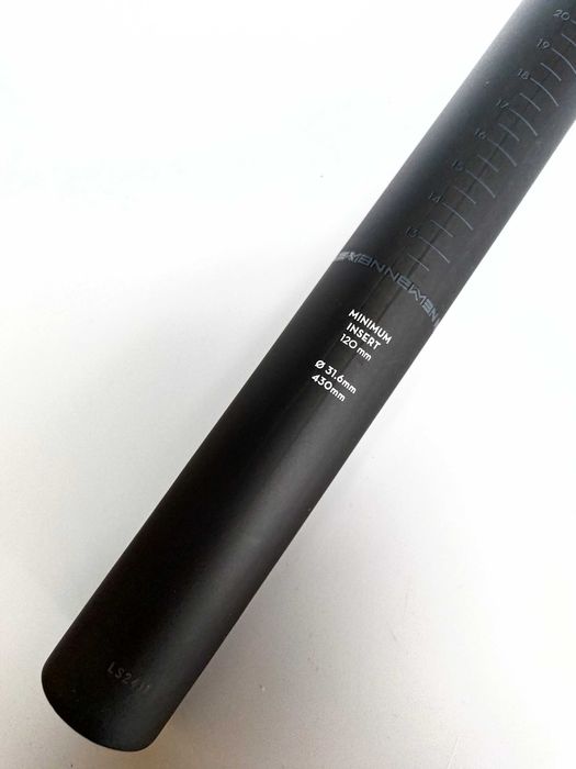 Sztyca Newmen Advanced Carbon 31,6 mm, 430 mm, nowa, FV23% (681)