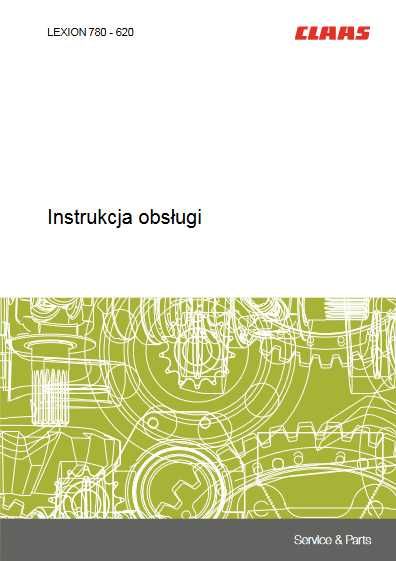 Instrukcje obsługi, katalog części do kombajnów zbożowych