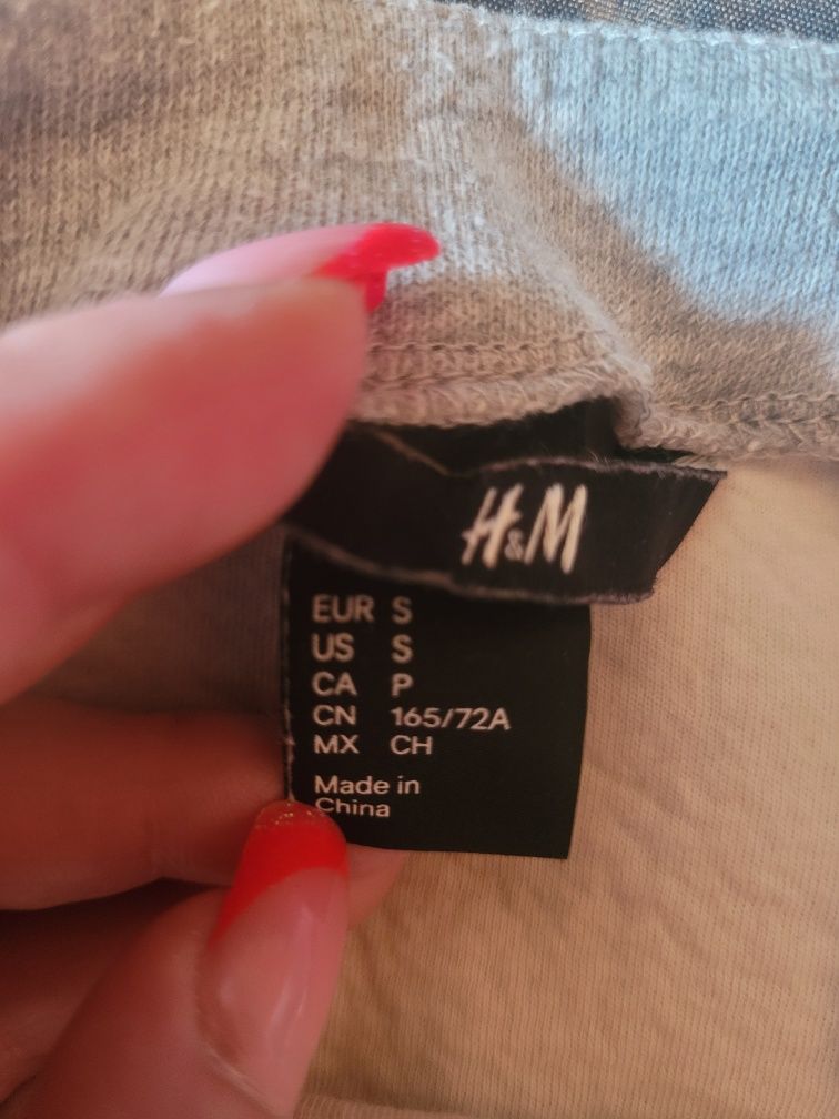 Spódniczka H&M z łączonego materiału