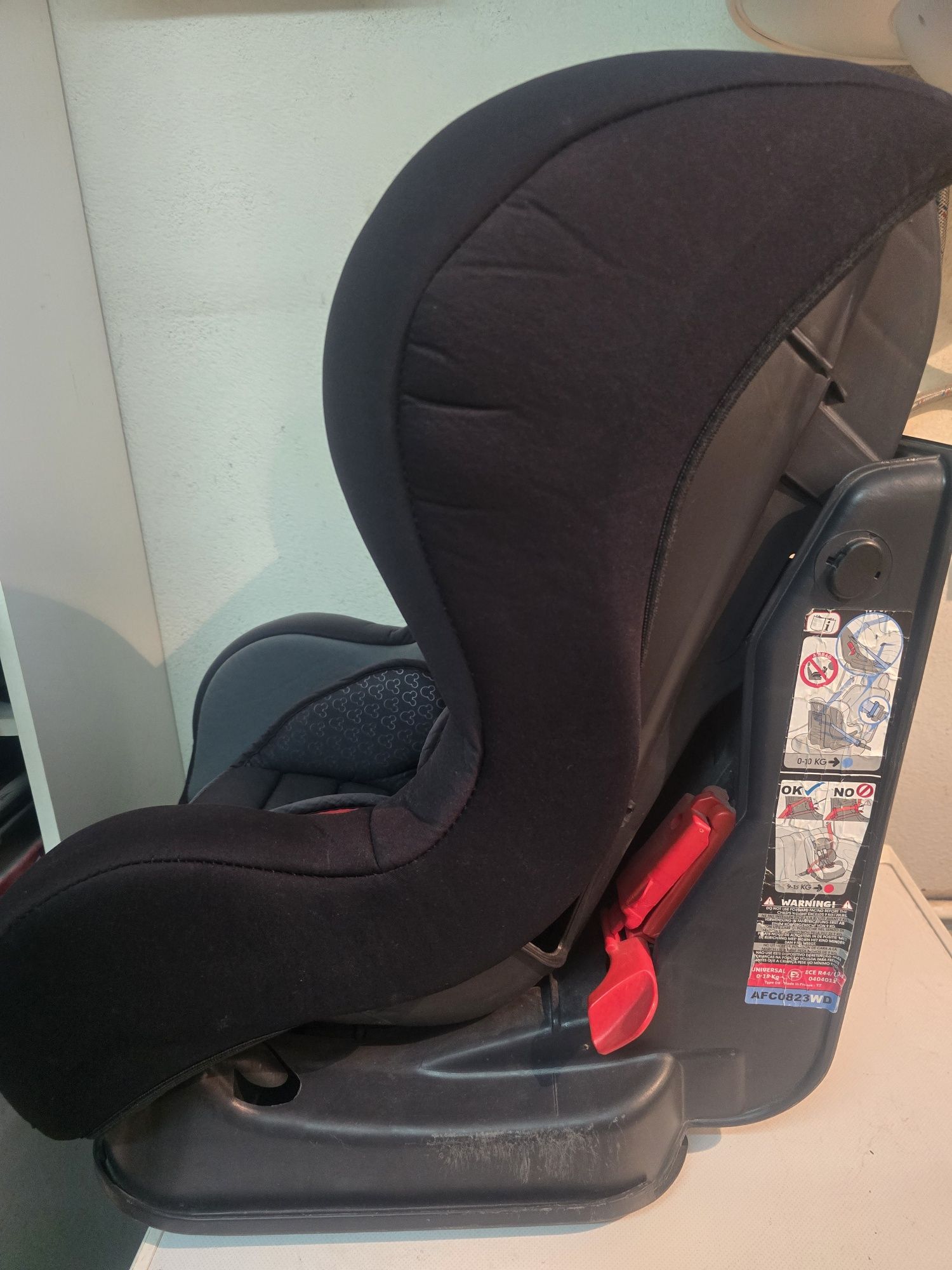 Cadeira auto do MICKEY MOUSE até 18 kilos