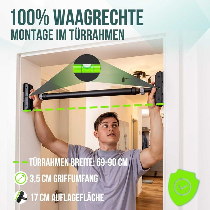 Drążek do podciągania PULLUP & DIP bez śrub