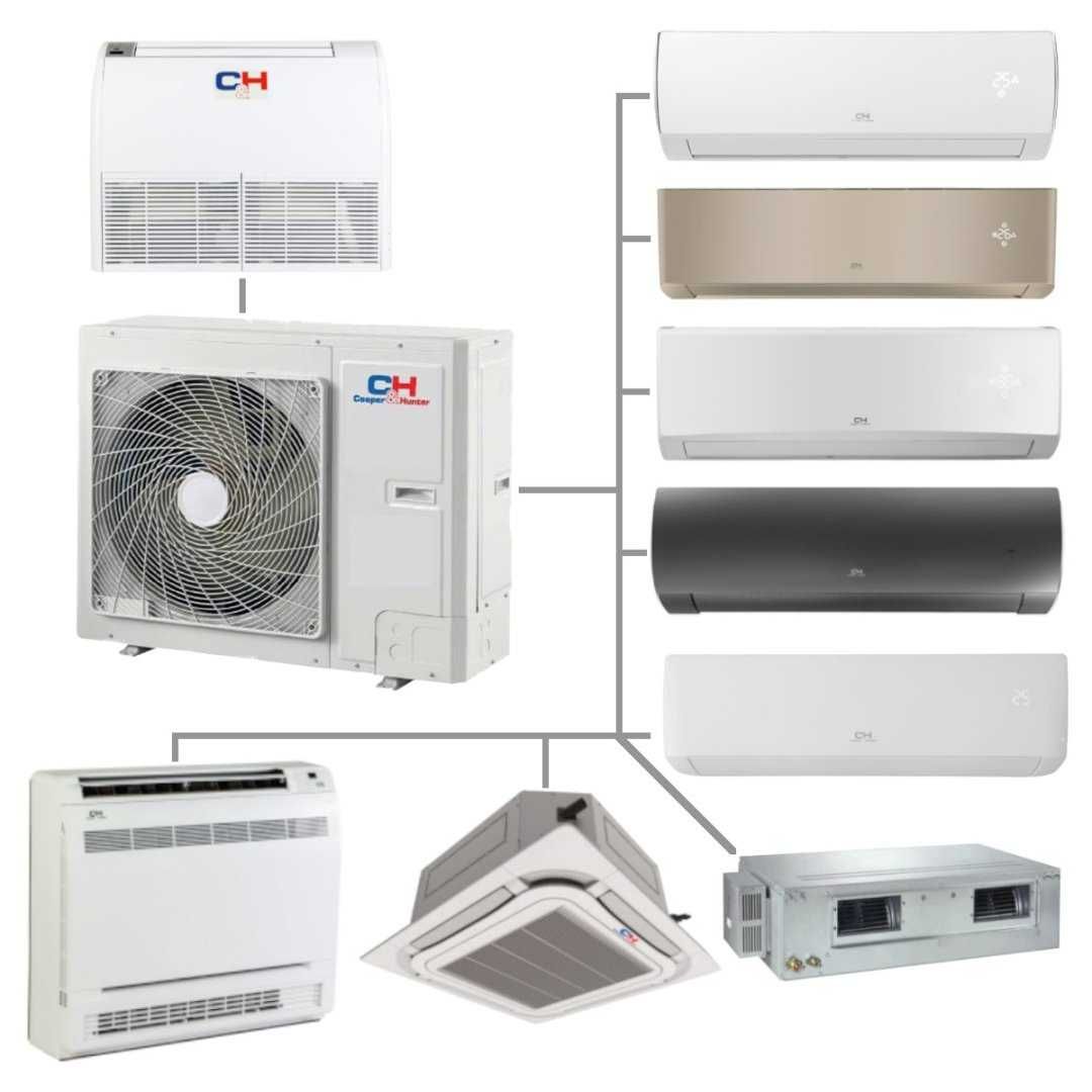 Мульти-спліт системи кондиціонери LG/DAIKIN/Mitsubishi під ключ АКЦІЯ