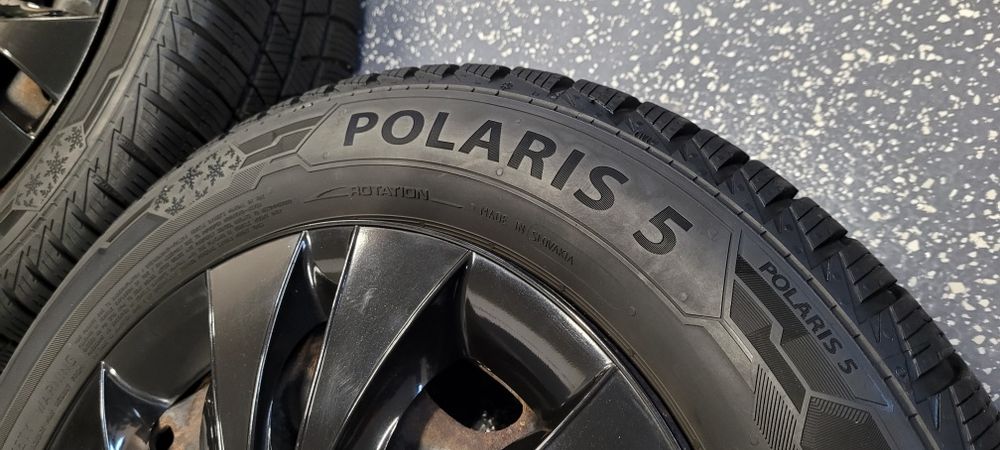 Диски R14 5*100 шини 185-60-R14 BARUM Polaris 5 колеса Зима з Німеччин