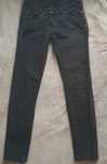 Czarne spodnie skinny