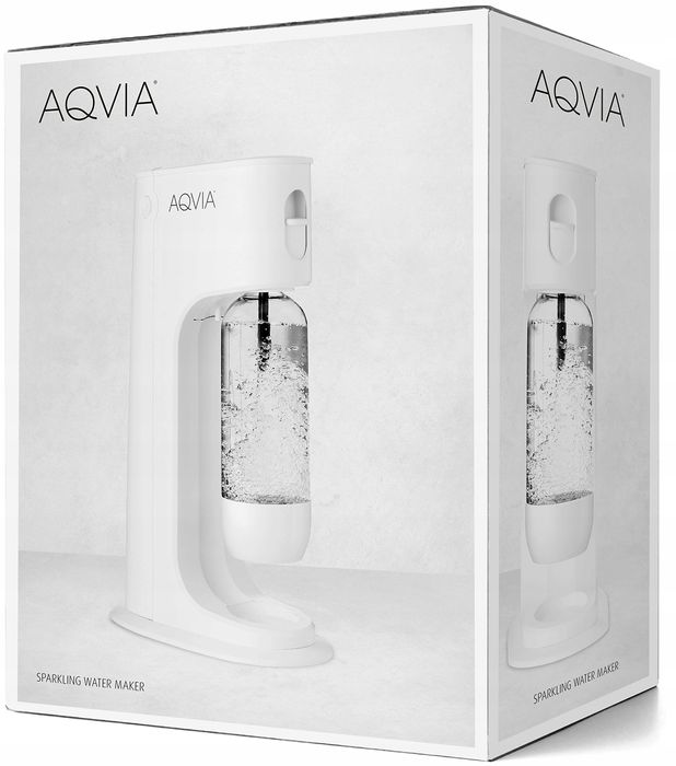 Saturator do wody Aqvia Balance - biały